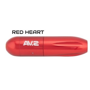 Artdriver Rotary - ALPHA TATTOO PEN  AV.2 - Red Heart