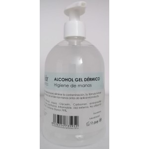 Hydroalcoholic Gel 480 ml. with dispenser