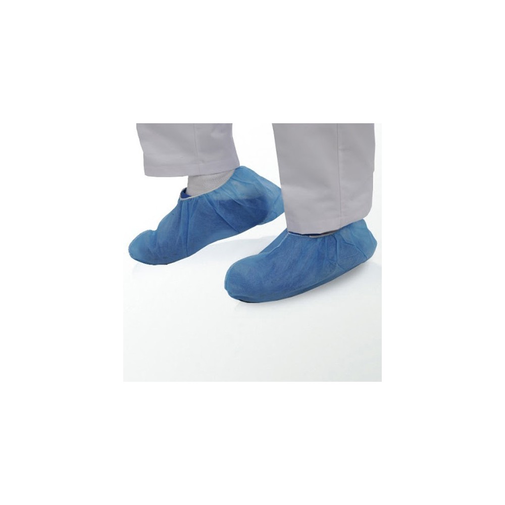 Blue Plastic Shoe - Bag 100 units
