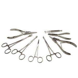Small piercing material kit (8 pieces)