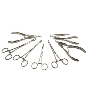 Kit material piercing pequeño (8 piezas)