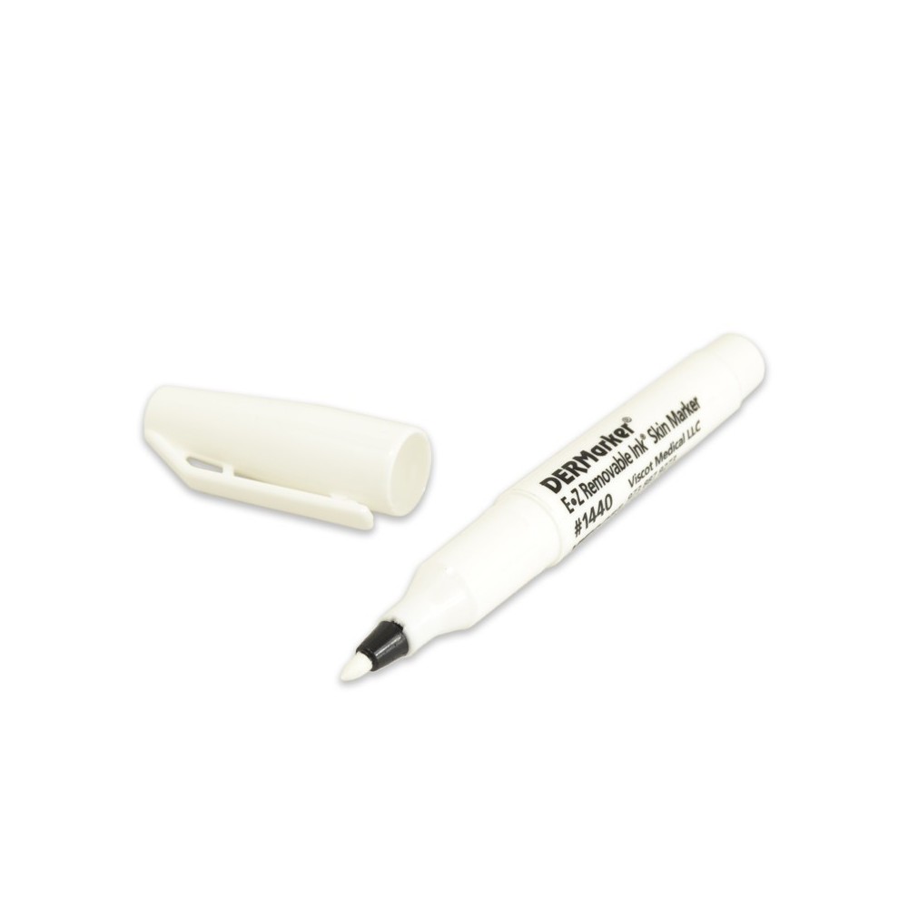 White Viscot Disposable Mini Skin Marker