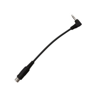 Adaptador cable 3.5 mm cinch.