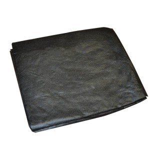 Black disposable stretcher covers (10 units)