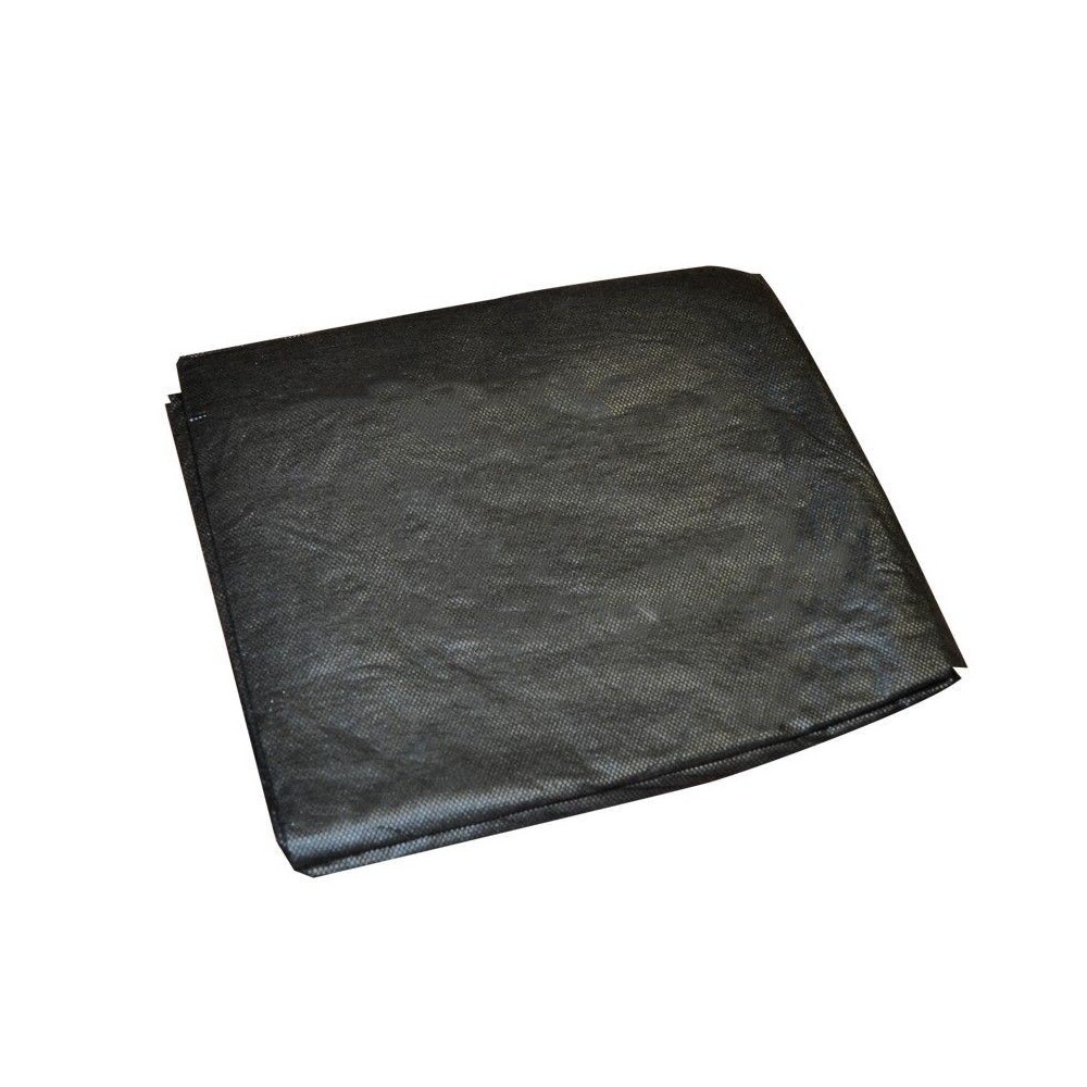 Black disposable stretcher covers (100 units)