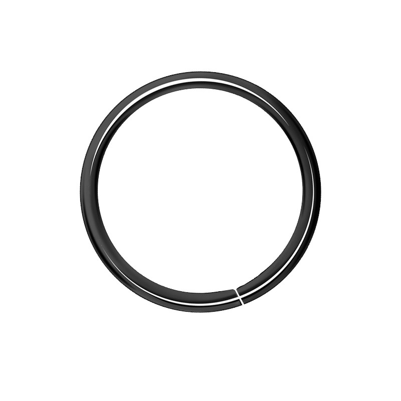 Complete closed ring Black Line