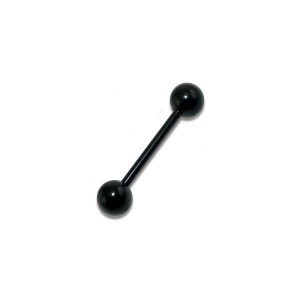 Barbell con bolas Black line 1.6 mm. - Imagen 1