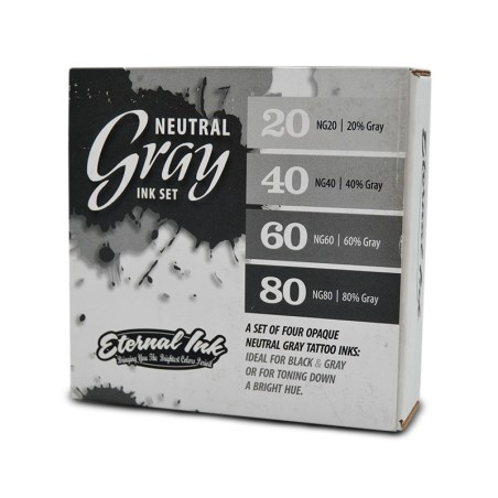 Eternal Ink Neutral Gray Set 4 inks 30 ML.