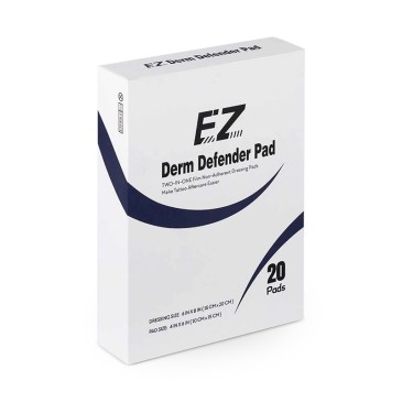 EZ Tattoo Derm Defender Pad. Film Almohadillas protector tatuaje. img01