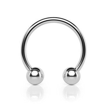 Circular Barbell with balls - Piercing