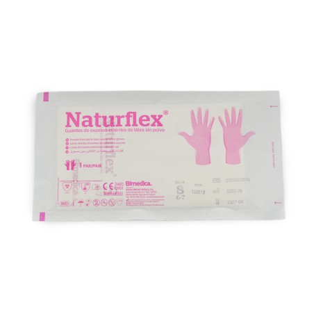 Powder-Free Sterile Latex Gloves - 10 units