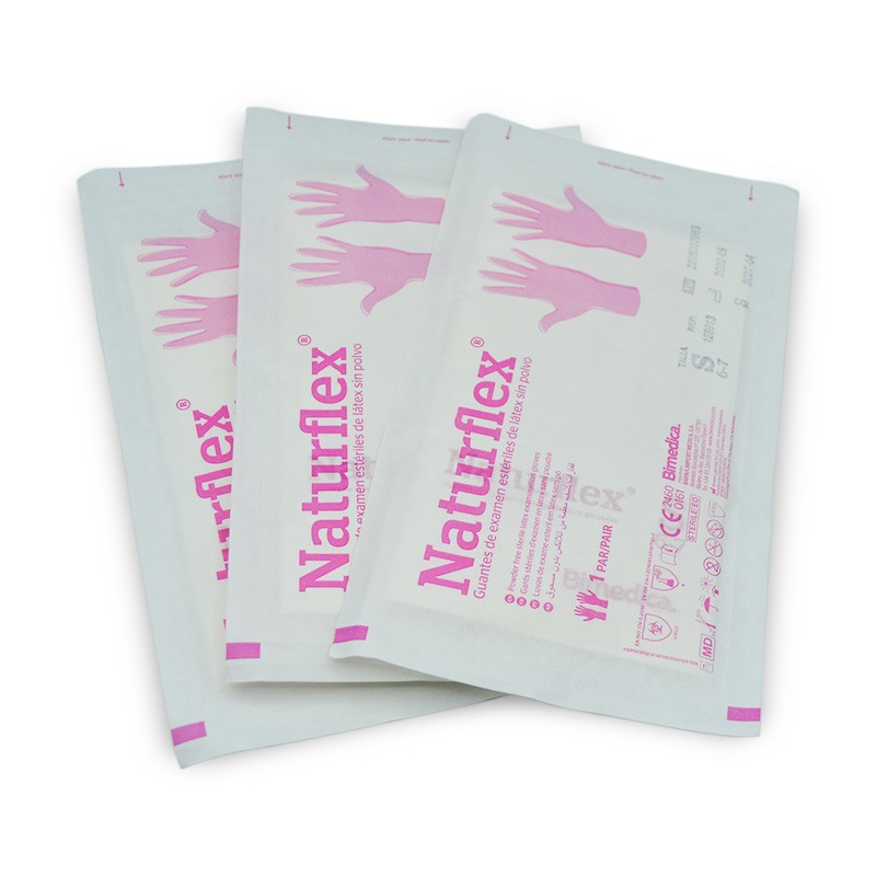 Powder-Free Sterile Latex Gloves - 10 units