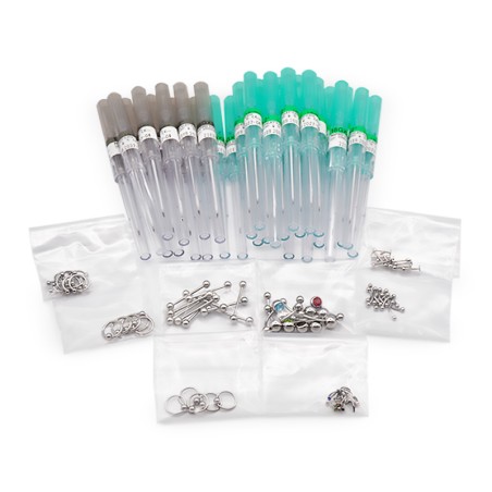 Medium piercing kit (100 pieces)
