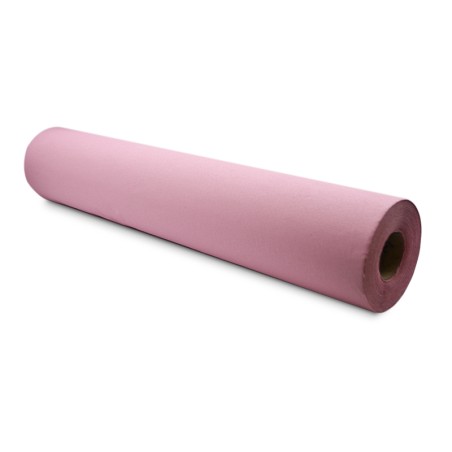 Roll of curled paper for stretcher of various colors