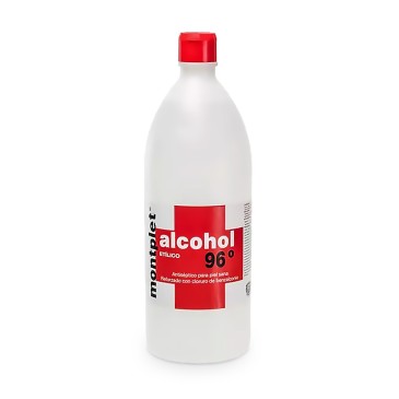 Alcohol Etílico 96º - 1 Litro
