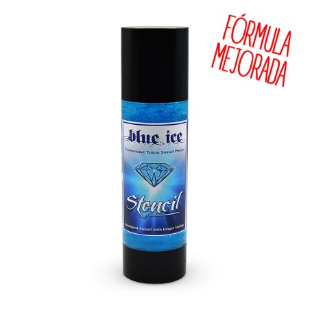 Blue Ice Stencil Airless