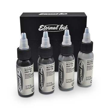Eternal Ink Neutral Gray Set 4 tintas 30 ML.
