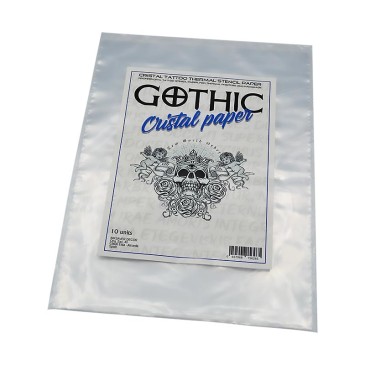 Papel Térmico Transparente Gothic Cristal Paper