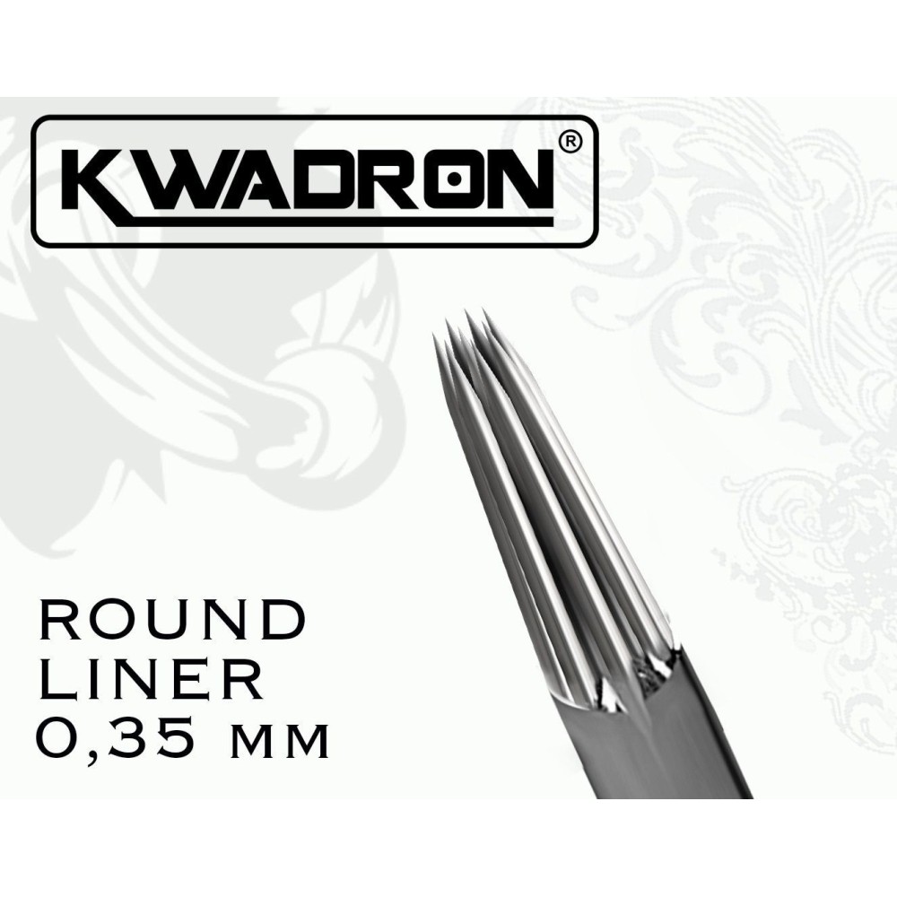 Kwadron 15 Liner - Long taper - 0,35 mm