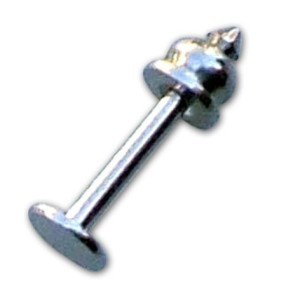 Labret with cone type A - 1.2 mm. 4mm cone