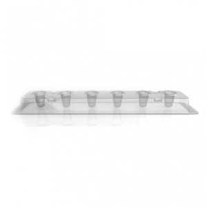 Cheyenne 6 disposable capsule holder 10 mm - 80 units.