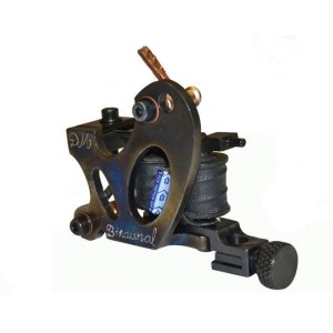 DM Binaural tattoo machine Hierro Negro - Lineas - Imagen 1