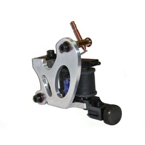 DM Binaural tattoo machine Aluminio Pulido - Relleno, sombras - Imagen 1