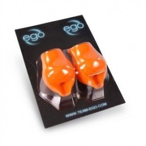 Fundas - grip EGO Silicona 2 unidades Naranja 19 mm