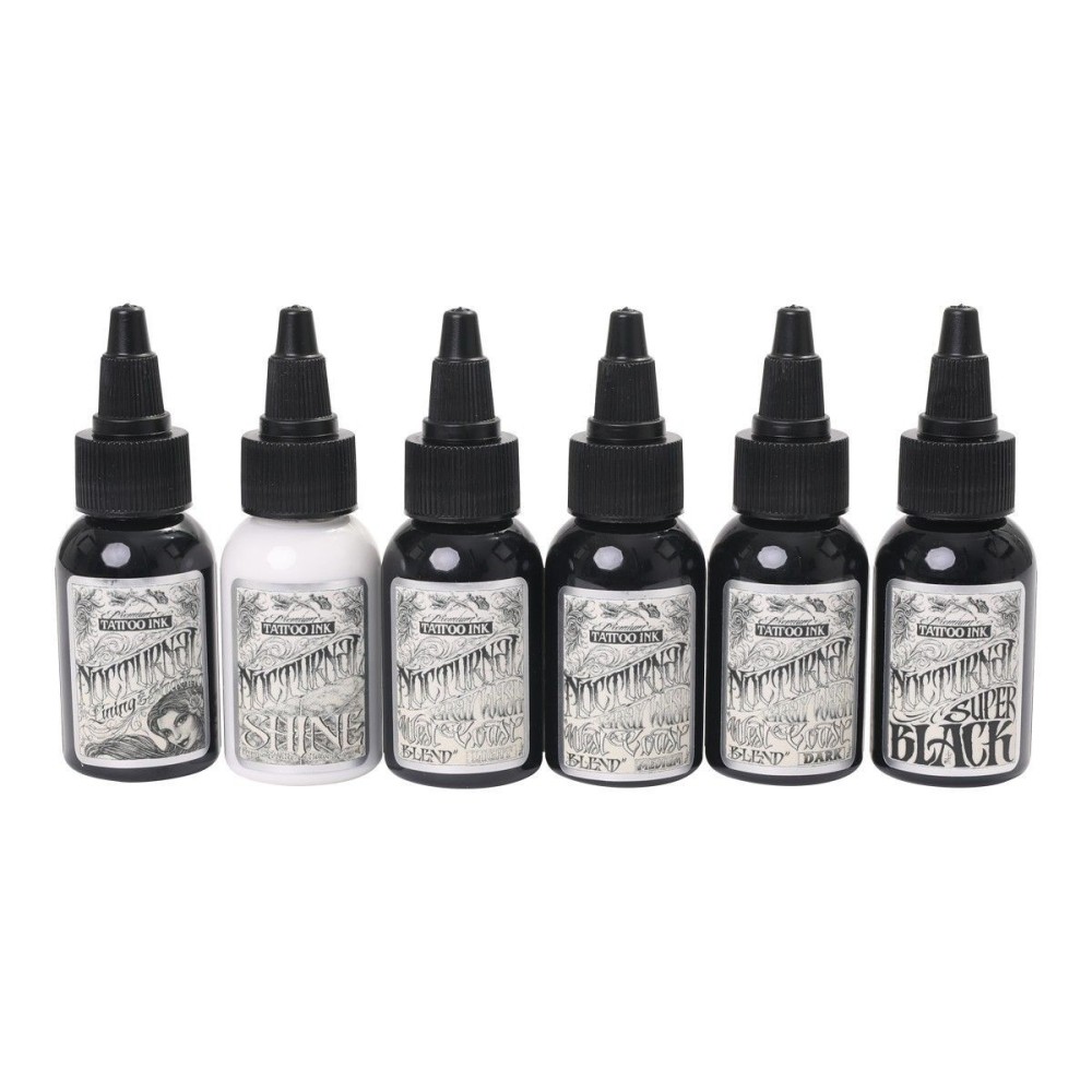 Nocturnal Ink - Full Set Of 6 Botes 1 oz Nocturnal Ink - Full Set Of 6 Botes 1 oz