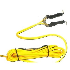 Clip cord gel silicona Amarillo