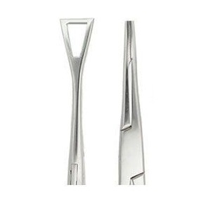 Mini closed triangular forceps