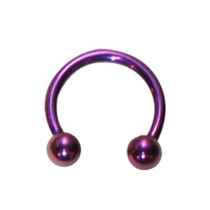 Circular Barbell con bolas 1.6 mm. - Imagen 1