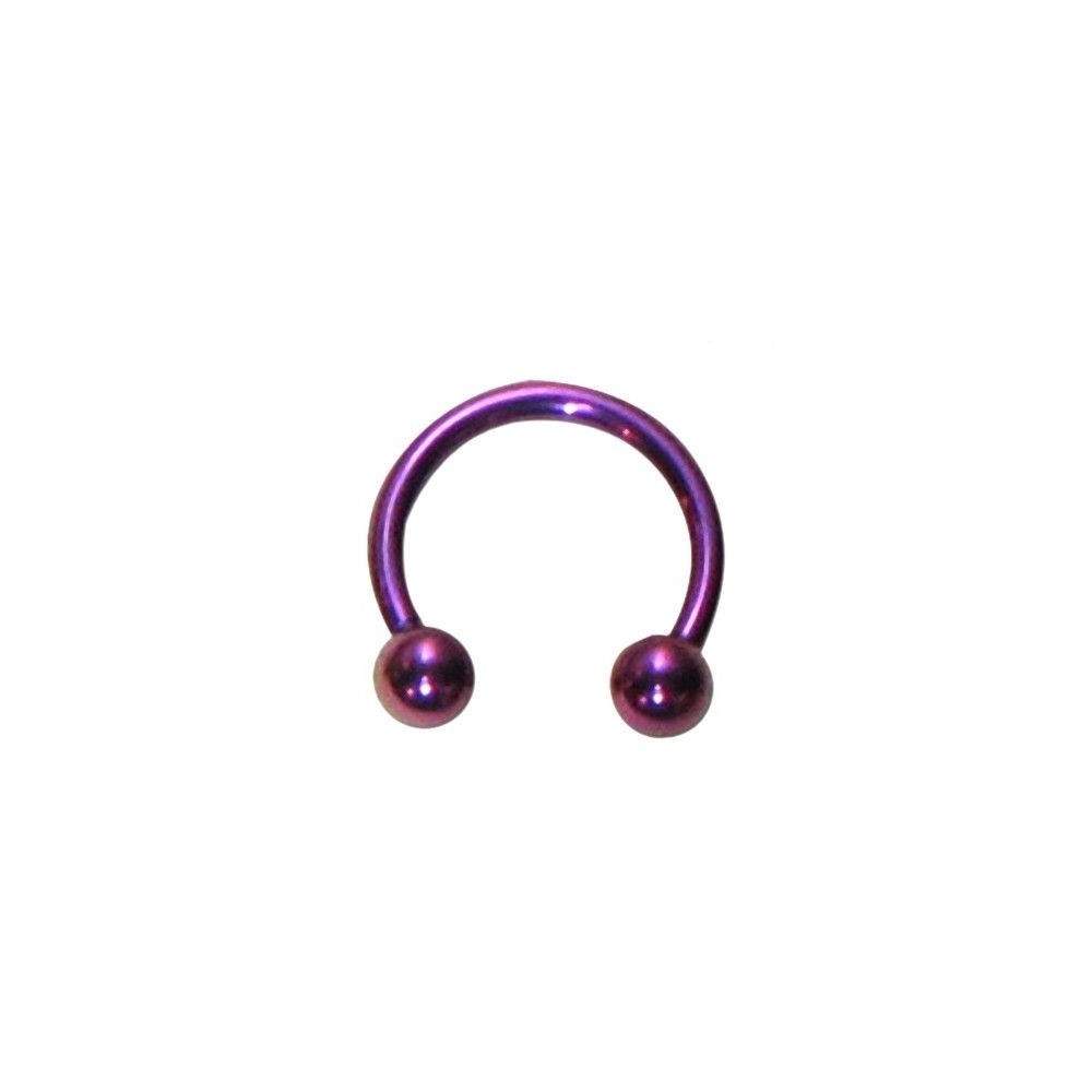 Circular Barbell con bolas 1.6 mm.