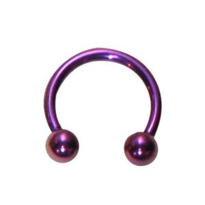 Circular Barbell en color con bolas