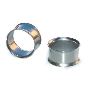 Steel Ear Plug with flange