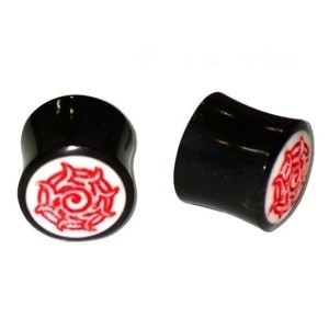 Red Tribal inlay