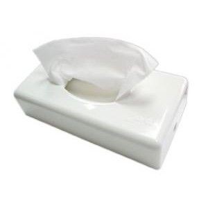 White tissue dispenser