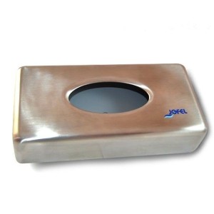 DISPENSADOR PAÑUELOS - ACERO INOXIDABLE