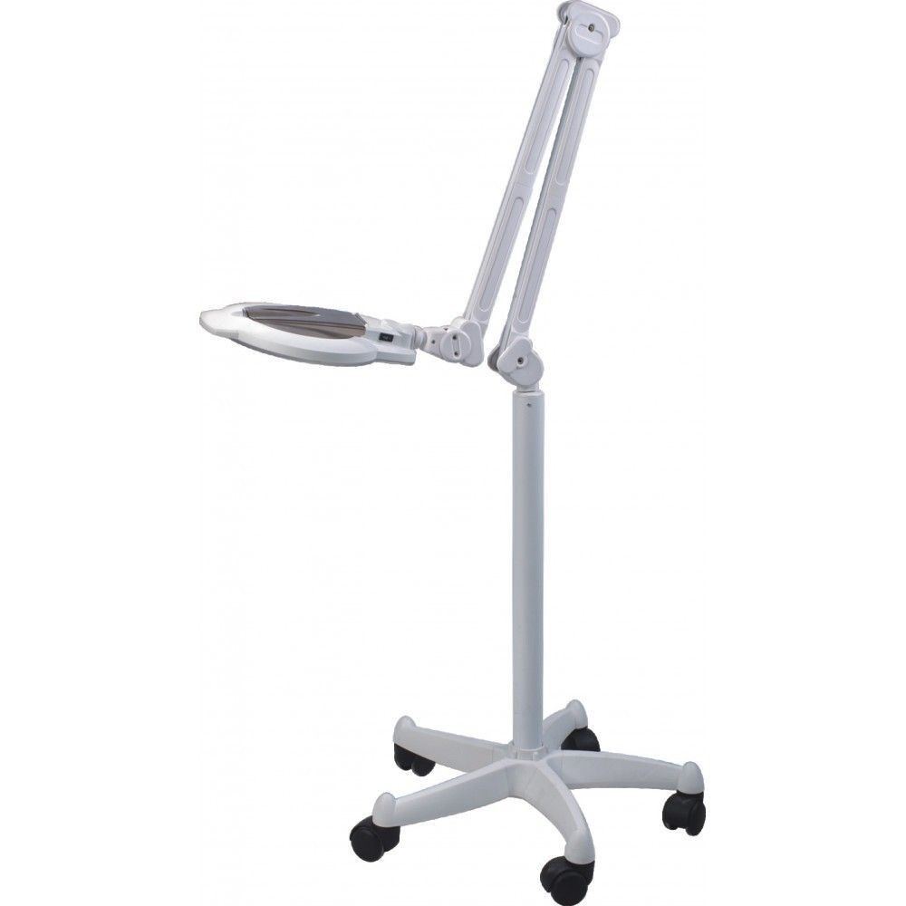 magnifying lamp with foot