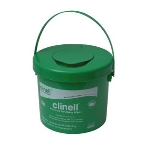 Clinell Universal - Surface disinfection wipes. cube 225 to