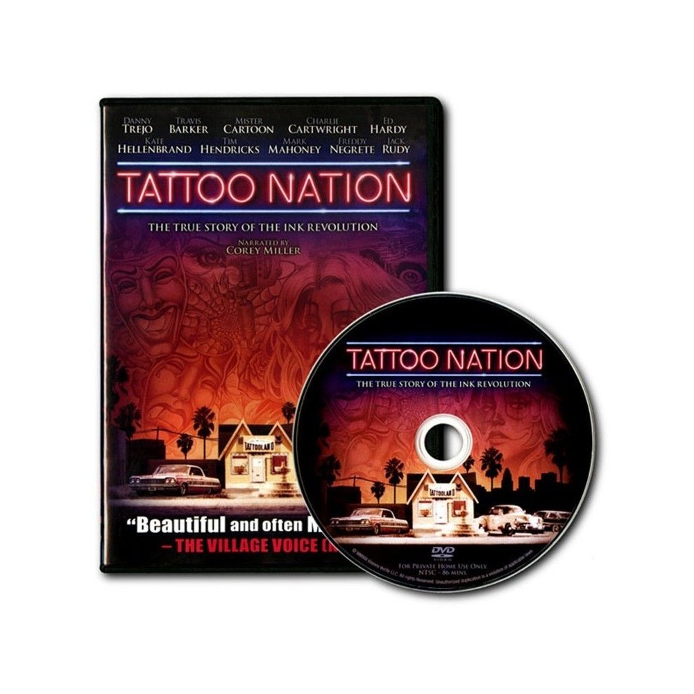 10 DVD - TATTOO NATION - La historia del tatuaje