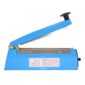 Small blue traysealer