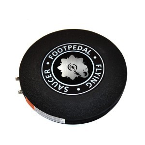 Round Pedal Aluminum Black