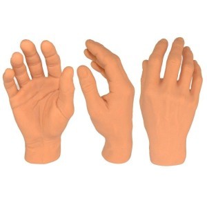 Right hand silicone for tattooing