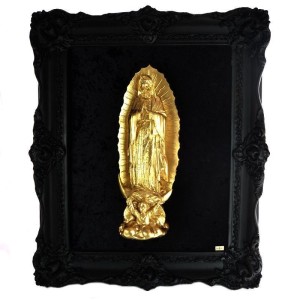 Cuadro Skullture – Santa Muerte Black