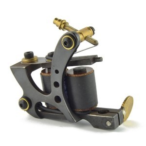 Titanium tattoo machine: Bronze Morphus - Filling