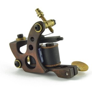 Titanium tattoo machine - Circle Cooper - Filling