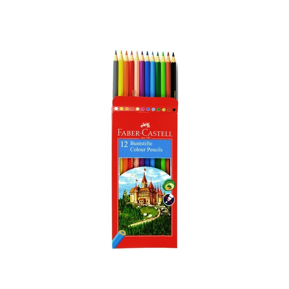 Red Line Color Pencils Box