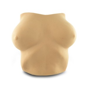 Torso/ Pecho mujer de silicona Tatuable