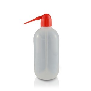 Red Lid Boxer Bottle
